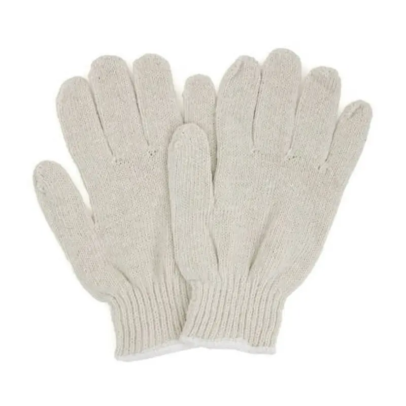 Natural Cotton Bbq Oven Gloves – Large Size, 12 Pairs Per Bag 1