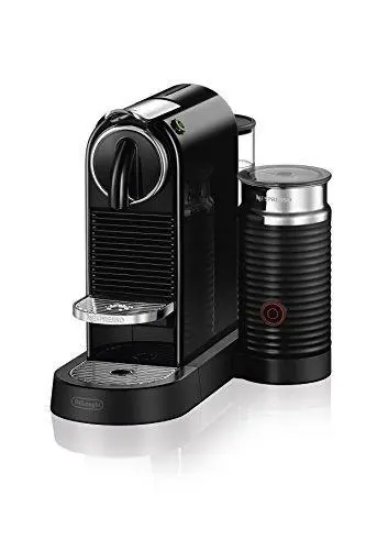 Nespresso Citiz By Delonghi Espresso Machine – Compact Dual-Capsule System With Aeroccino Milk Frother, Matte Black 1