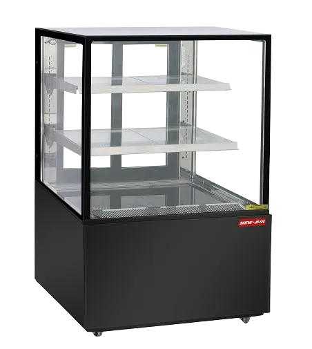 New Air Ndc-48-Sg 48-Inch Floor-Model Square-Glass Refrigerated Display Case (19.1 Cu. Ft.) 1