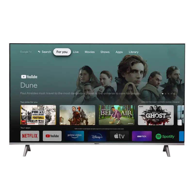 Nexus 55S (2026 Model) Qled Tv – Silver Finish 1
