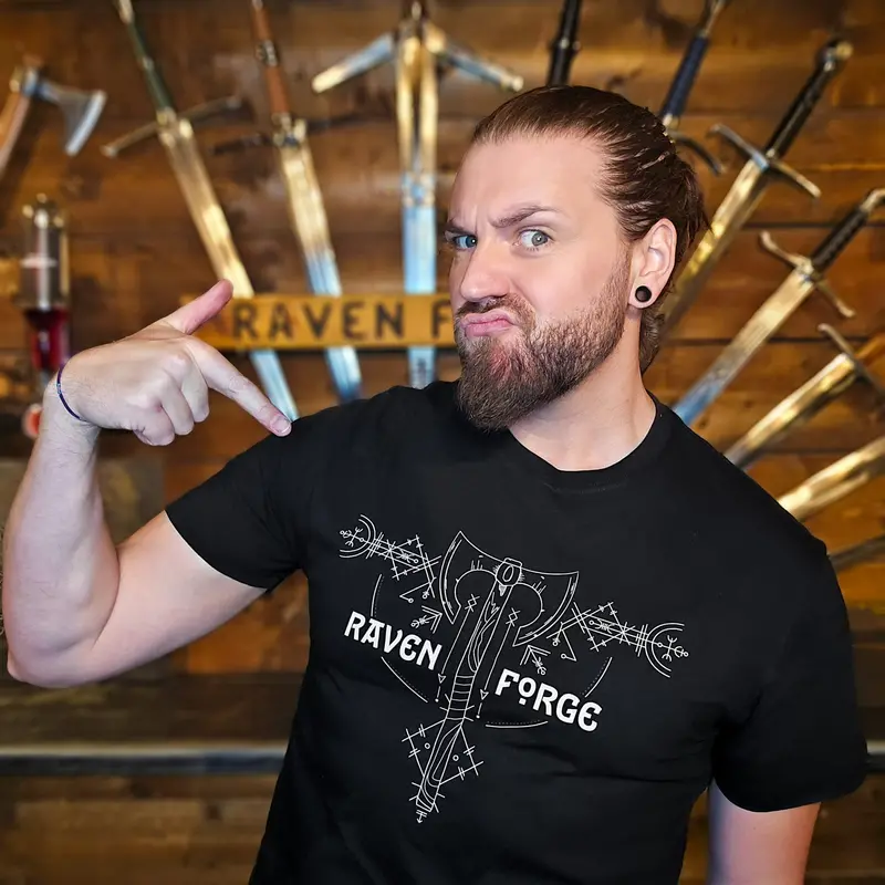 Norse Battle Axe Graphic T-Shirt 1