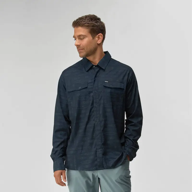 Nrs Men'S Guide Long-Sleeve Shirt – Sun-Protective Fishing Top 1