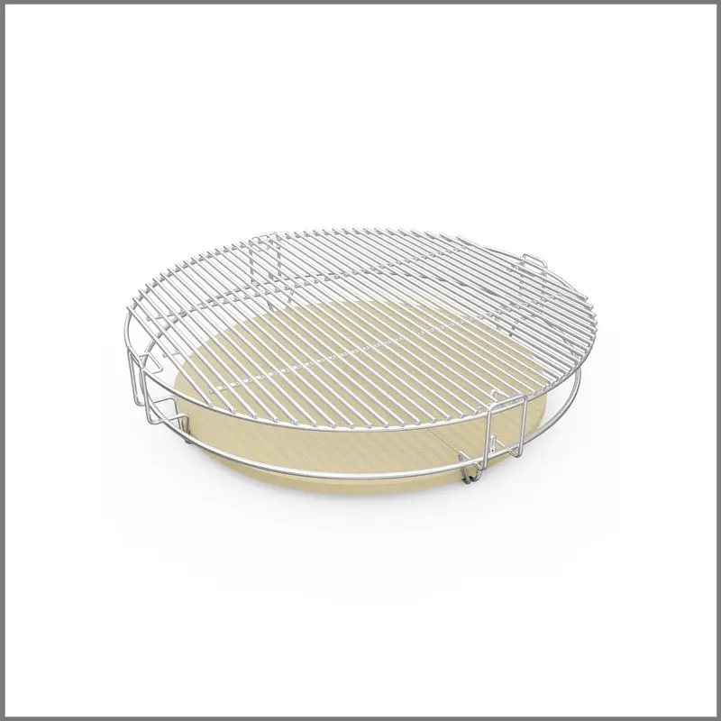 Onlyfire Kamado Joe Big Joe 24" Grill Rack – Stainless Steel Cooking Grate System 1