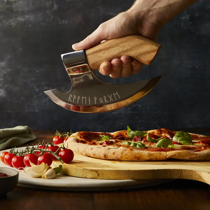 Original Pizza-Themed Axe – Handcrafted Gag Gift 1