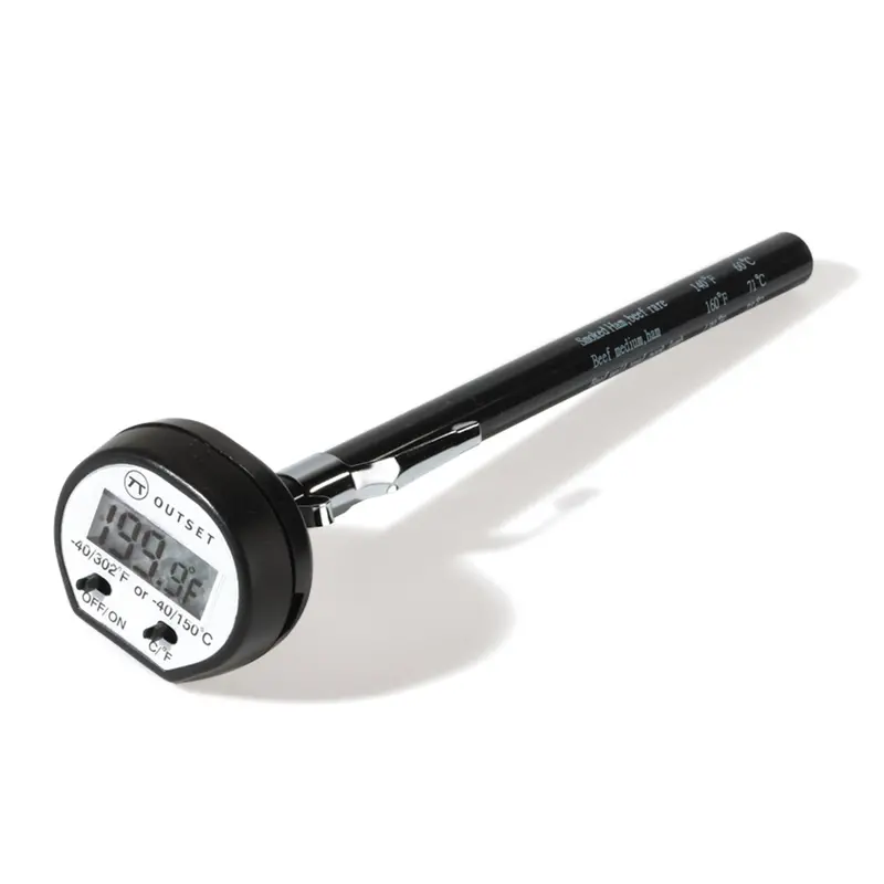 Outset Instant-Read Digital Food Thermometer F800 – Fast, Accurate Temperature Checks 1