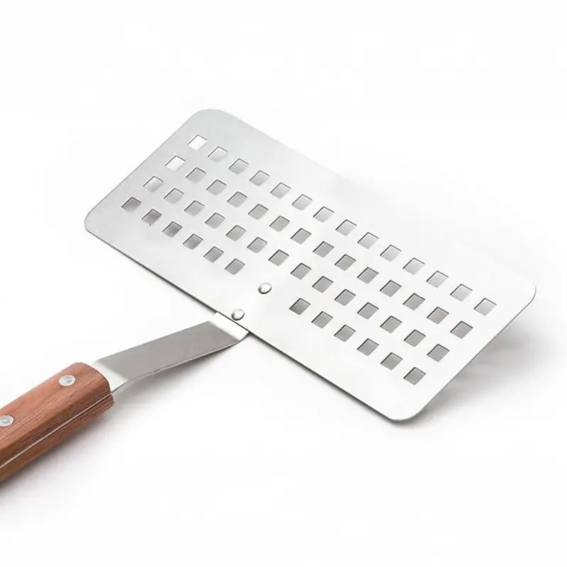 Outset Rosewood Fish Spatula – Slotted Design For Gentle Flipping 1