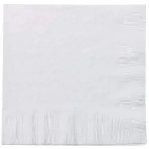 Pack Of 240 Crisp White Lunch Napkins For Everyday Or Event Use 1