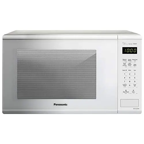 Panasonic Nn-Su656W 1.3 Cu. Ft Countertop Microwave – 1100W, Genius Sensor Cooking, White 1