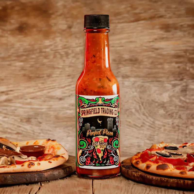 Perfect Pizza Hot Sauce – Bold Tomato & Spice Blend, 5 Oz Bottle 1