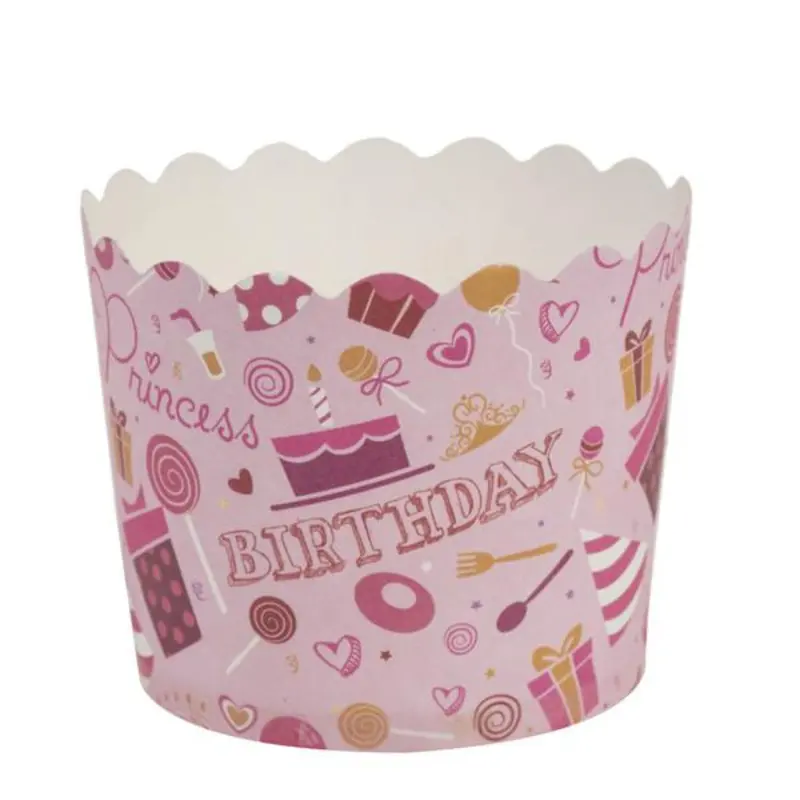 Pink Birthday Baking Cups – 20 Piece Pack 1