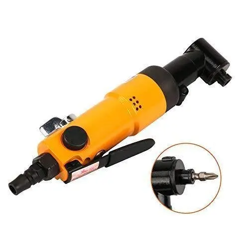 Pneumatic 90° Right-Angle Air Screwdriver – Reversible High-Speed (9000 Rpm) Industrial Tool With Ergonomic Grip And Precision Torque Control 1