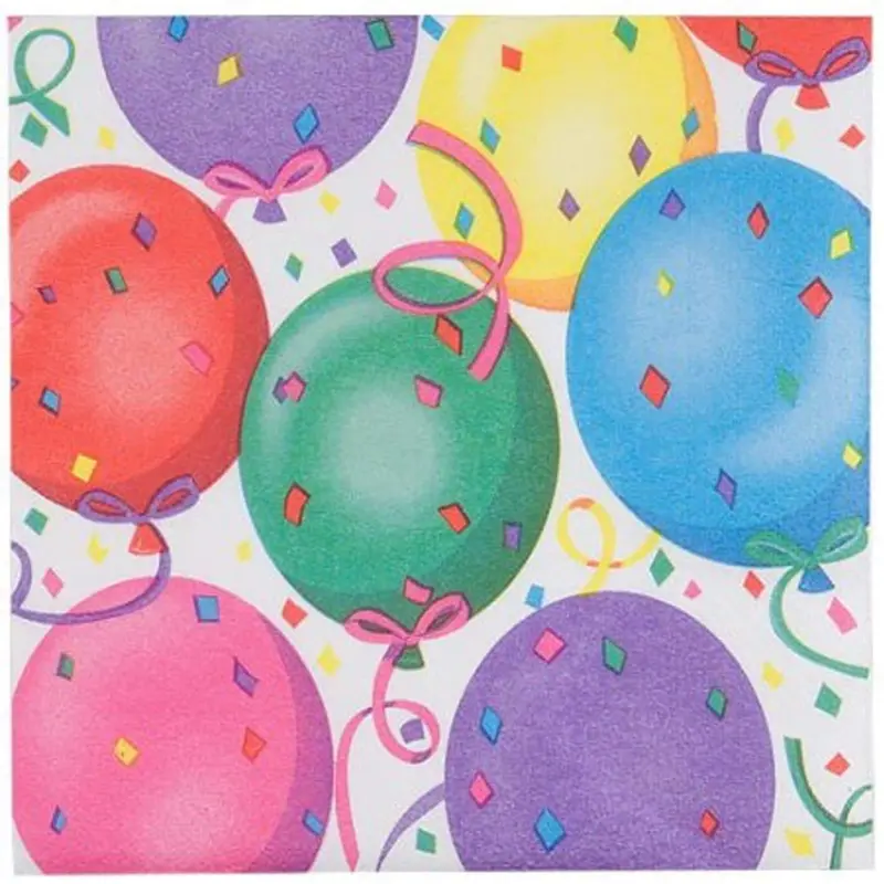 Premium Beverage Napkins – Festive Birthday & Party Design (24-Pack) 1