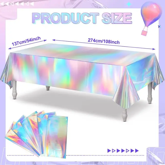 Premium Disposable Tablecloth – Multipurpose Party Linen 1