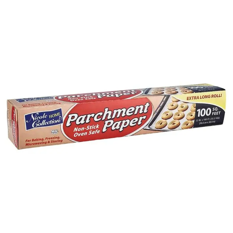 Premium Unbleached Parchment Paper – 12" X 100 Sq Ft, White 1