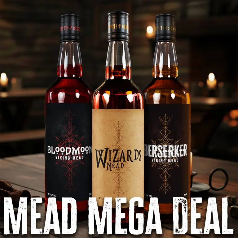 Raven Forge Mead Triple Pack – Artisanal Honey Wine (Pre-Order) 1