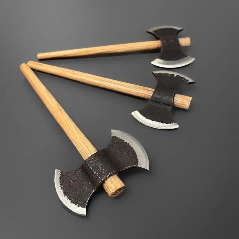 Raven Forge Mini Throwing Axe Set – Three Functional Practice Axes 1