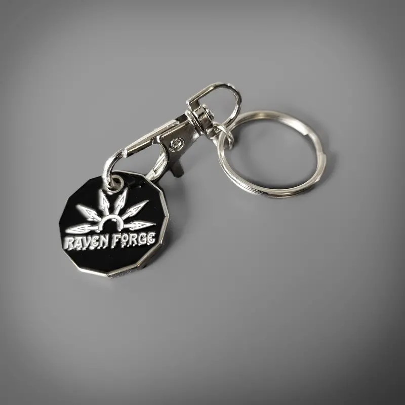 Raven Forge Trolley Coin – Vintage-Style Token For Transit Or Collecting 1