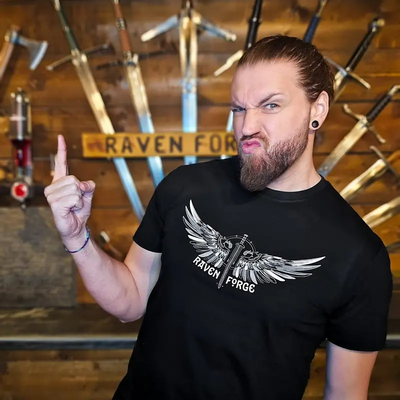 Raven Symbol Art T-Shirt 1