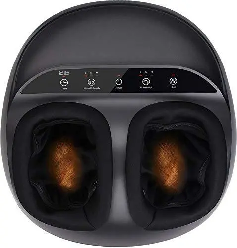 Renpho Heated Shiatsu Foot Massager – Deep Kneading Relief For Plantar Fasciitis 1