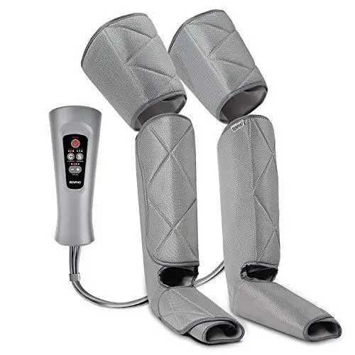 Renpho Leg & Foot Compression Massager – Adjustable Calf/Thigh Machine With 6 Modes, 4 Intensity Levels & Heat (Ideal Father’S Day Gift) 1