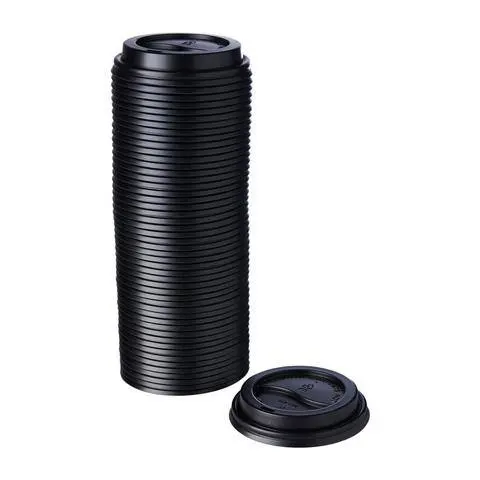 Replacement Lids For Standard 8–12 Oz Coffee Cups | Universal-Fit Disposable Cup Lids (Pack Of 100) 1