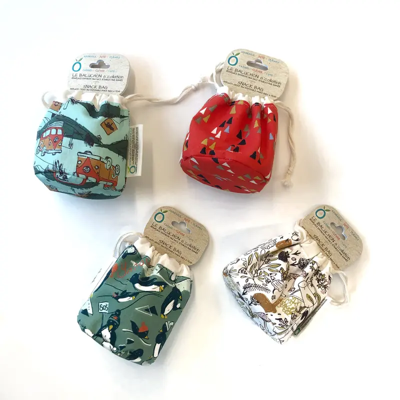Reusable Silicone Snack Bag – Leak-Resistant, Washable & Sustainable 1
