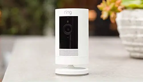 Ring Stick Up Cam Battery – Hd Security Camera With Privacy Controls And Alexa Integration, White 1