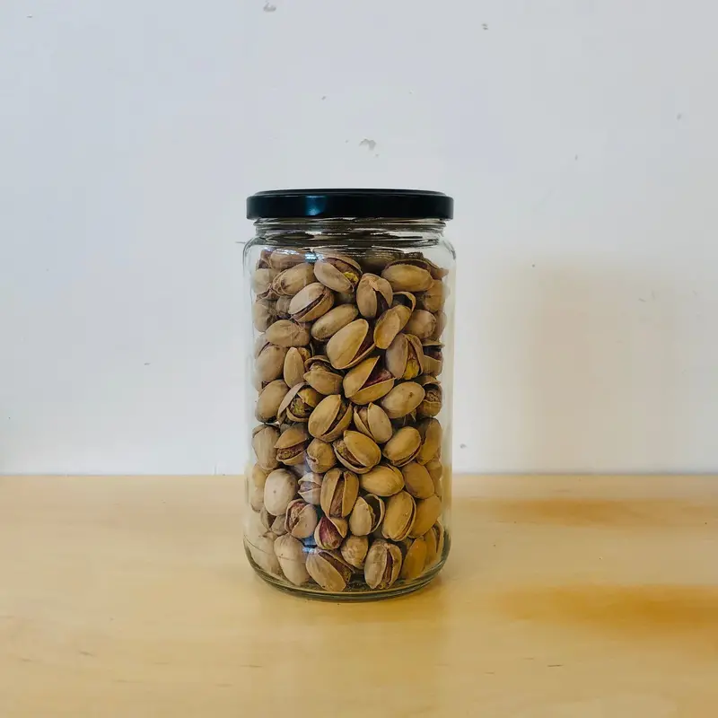 Roasted Unsalted Pistachios – Premium, Shelled, Nutritious Snack 1