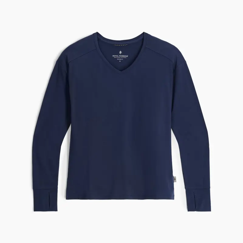 Royal Robbins Madera Soft V-Neck Tee For Women 1