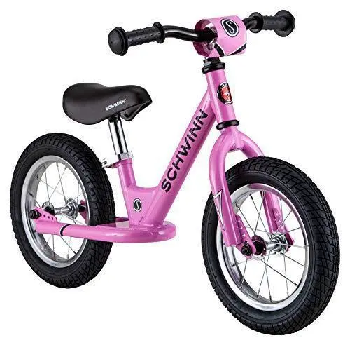 Schwinn 12-Inch Toddler Balance Bike – Pink Training Bike For First-Time Riders 1