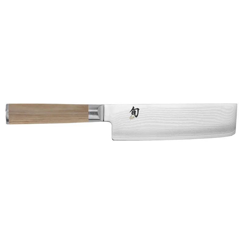 Shun Classic Blonde 6.5-Inch Nakiri Vegetable Knife (Dm0728W) 1