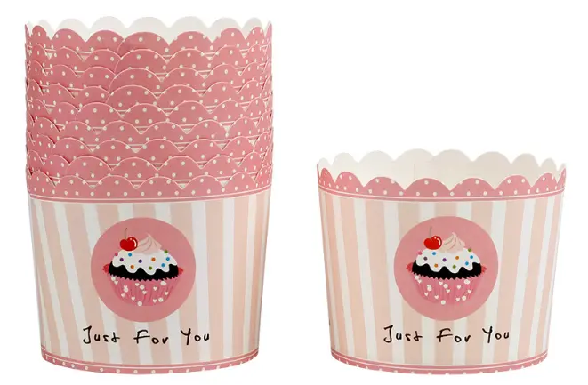 Soft Pink Cupcake Liners – Elegant Party Baking Supplies 1