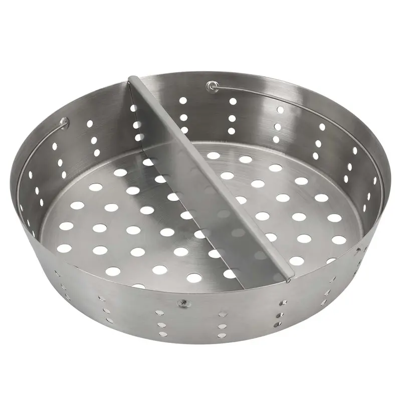 Stainless Steel Fire Bowl Accessory For Big Green Egg 1