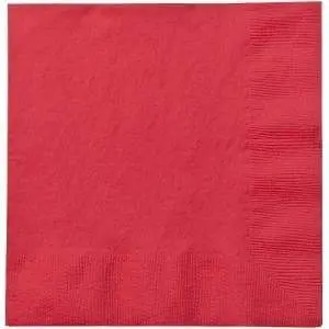 Stylish Red Dinner Napkins For Formal Or Casual Suppers 1