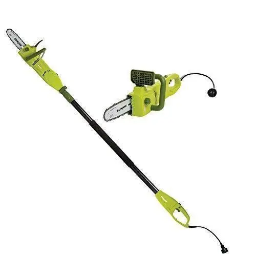 Sun Joe Swj806E 8-Amp 2-In-1 Pole Chain Saw – 8-Inch Convertible Green Model 1