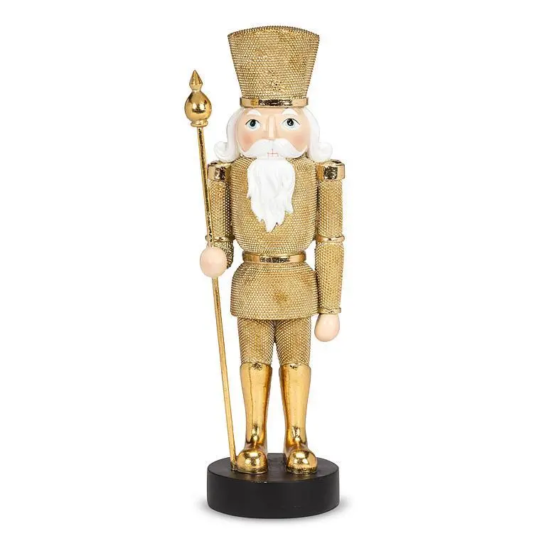 Tall Standing Soldier Figurine – Classic Holiday Decor Statue 1