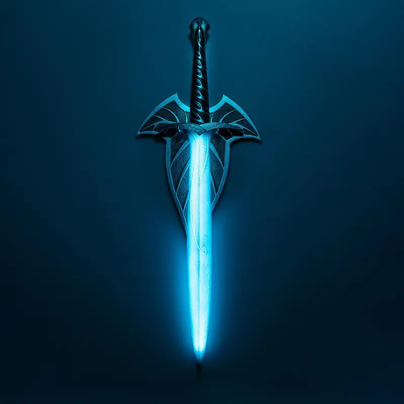 The Lord Of The Rings Sting Sword Replica Desk Lamp 1
