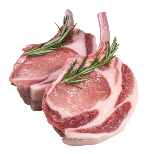 Thick-Cut Bone-In Pork Chops 1