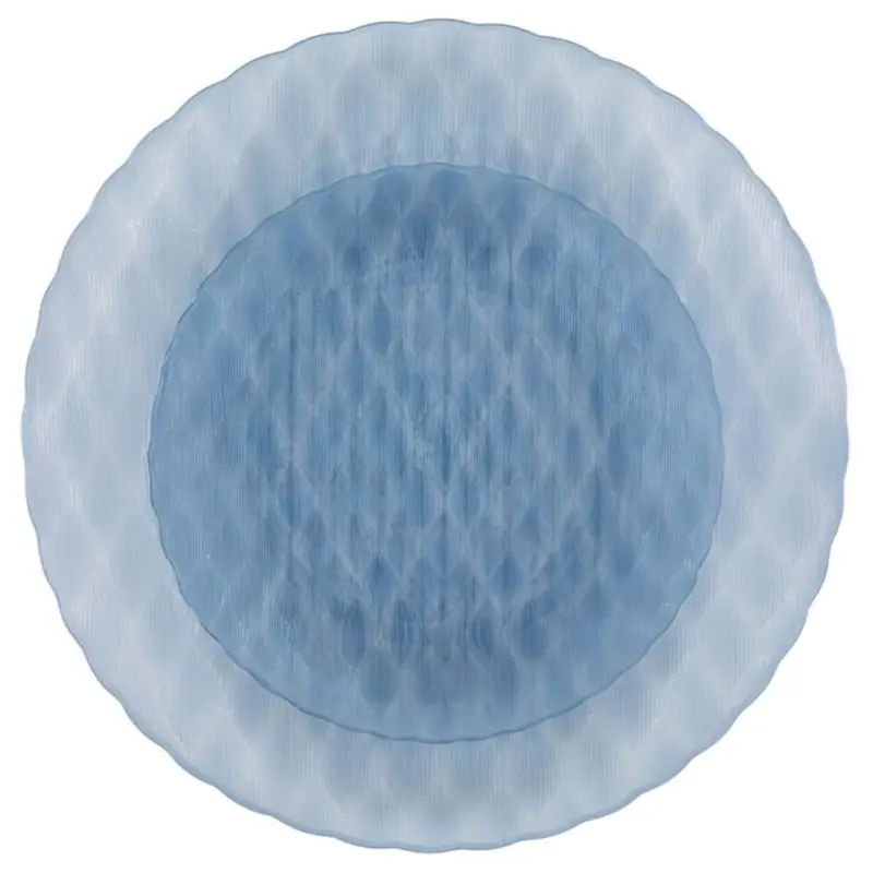 Timeless 10-Inch And 7-Inch Navy Blue Disposable Plate Set 1