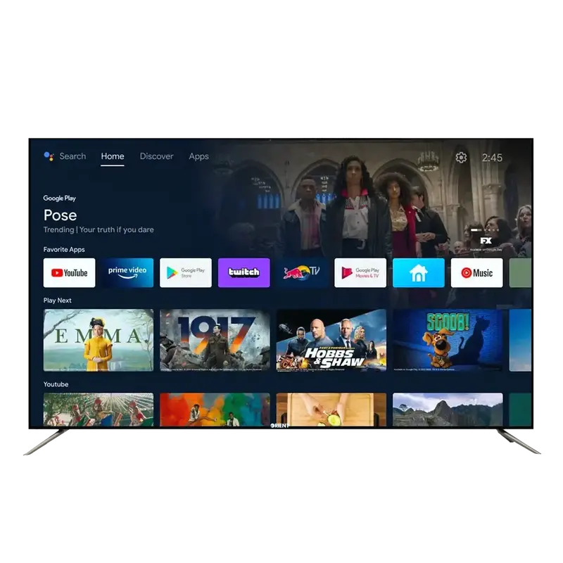 Titanium 65T Qled Smart Tv – Grey Finish 1