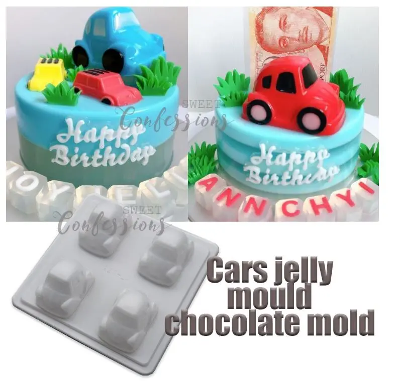 Toy Car Jelly Mold – Fun-Shaped Chocolate And Gelatin Mold For Children’S Parties 1