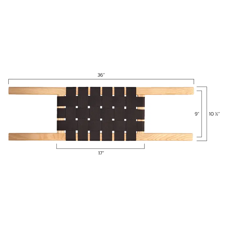 Trailhead Ash Web Canoe Seat – Bow Position 1
