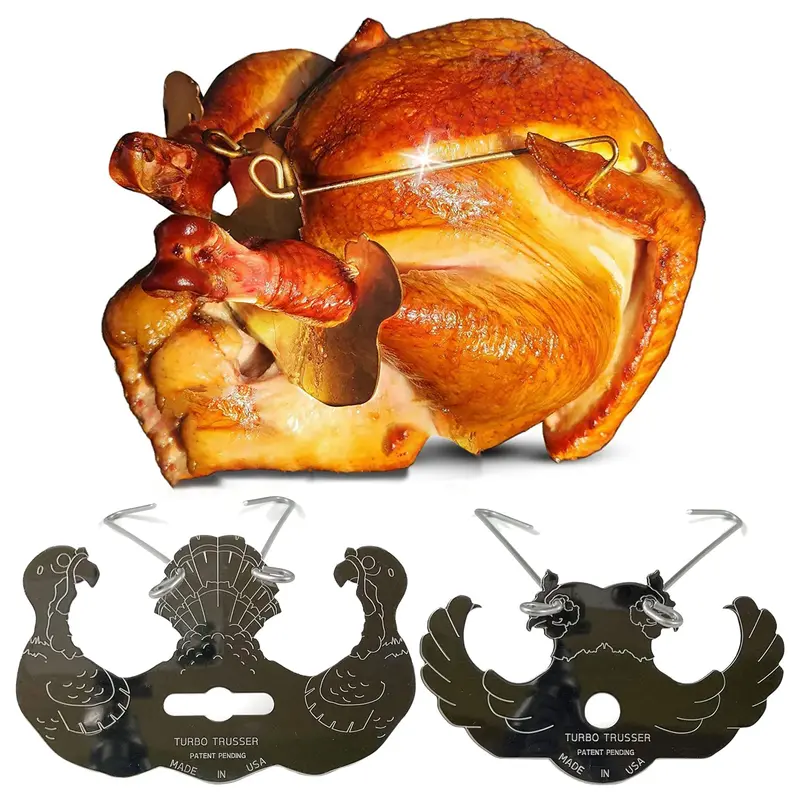 Turbo Trusser Set: Precision Poultry Trussing Tools For Turkey And Chicken 1
