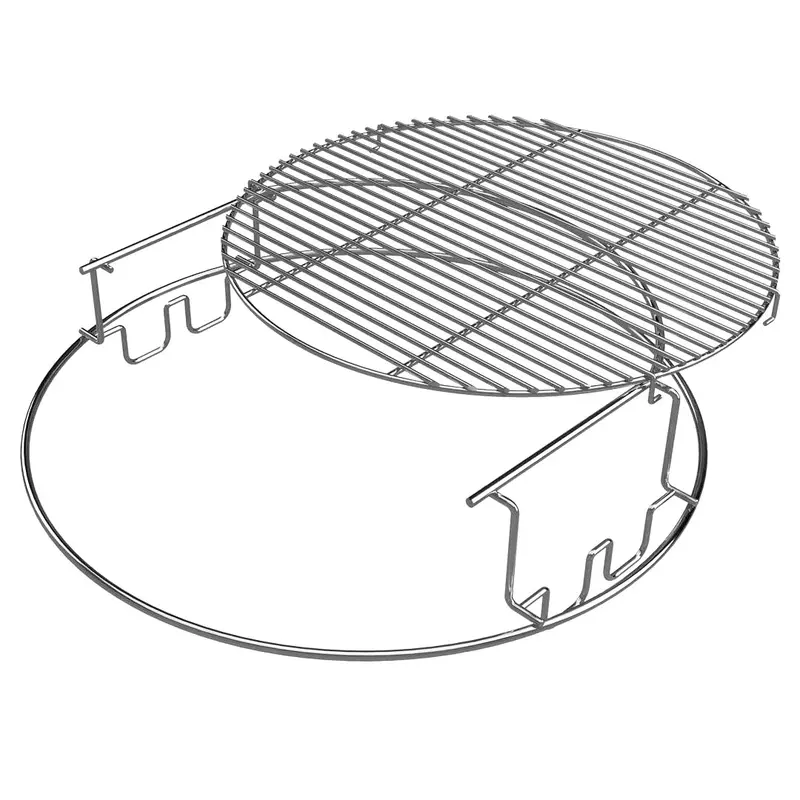 Two-Tier Multi-Level Cooking Rack For Xl Big Green Egg 1