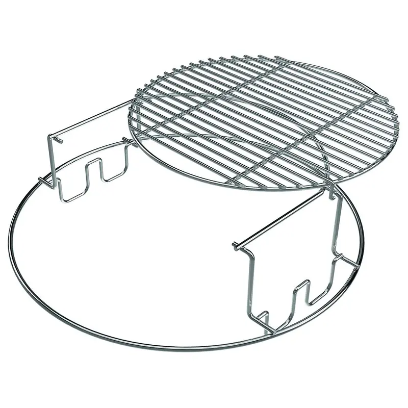 Two-Tier Multi-Level Rack – Adjustable Stainless Steel Grill Rack For Large Bge 1