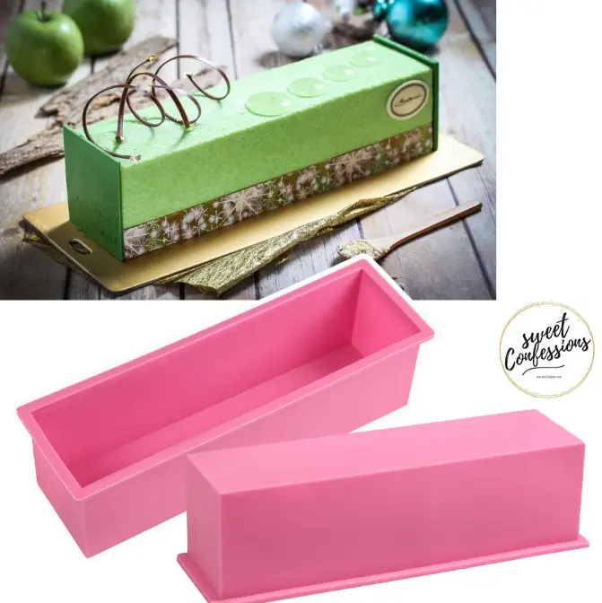Versatile Log Cake & Eclair Mold – Silicone Buche De Noel, Tiramisu, Sponge & Soap Crafting Form 1