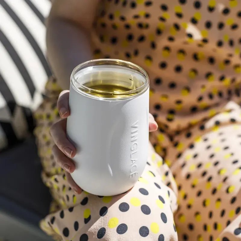 Vinglacé Insulated Glass-Lined Wine Tumbler 1