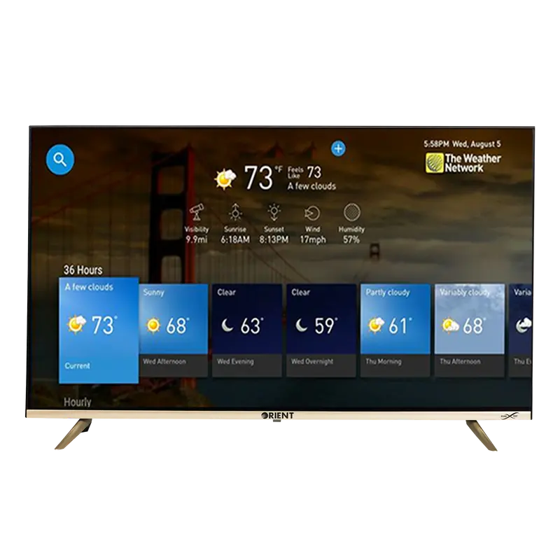 Vision 55S Uhd Smart Tv – Gold Accent 1