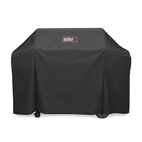 Weber Premium Cover For Genesis Ii & Lx 400 Series Grills – Durable All-Weather Protection, Black 1