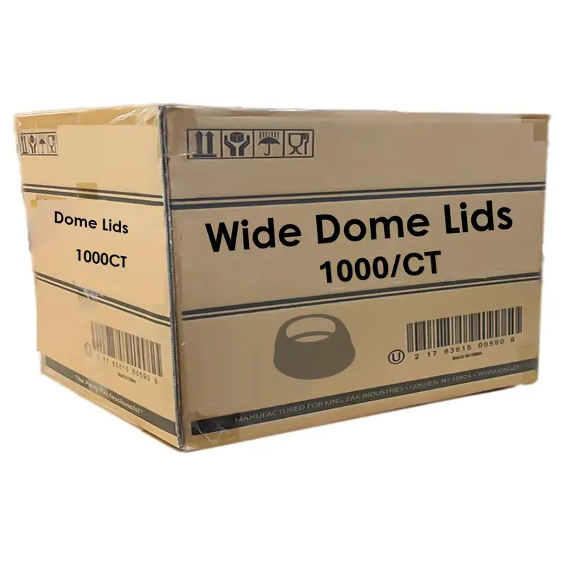 Wholesale 2-Inch Hole Dome Lids For Pet Cups – Fits 12/16/20/24Oz (1000 Per Case) 1